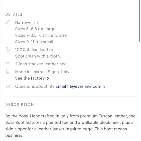 Everlane Boss Boot - Picture 7 of 7